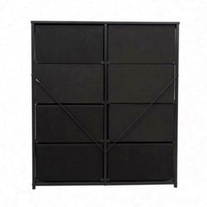 Commode autoportante moderne en tissu pour salon, durable, avec panneaux en MDF et acier inoxydable, en pin, disponible en plusieurs couleurs - Fournisseur en gros - Product Image 5