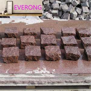 Losas de <span class=keywords><strong>piedra</strong></span> de pavimentación locas de pórfido rojo para pavimentadora de camino de Patio - Product Image 6