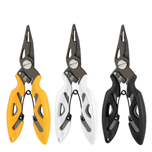 TUNALA Stainless Steel Blade <strong>Fishing</strong> <strong>Pliers</strong> Customized Colors Multifunctional Lure Clamp Saltwater <strong>Pliers</strong> - Product Image 1