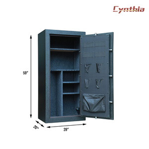 Caja Fuerte Ignífuga para 28 Armas, Gabinete de Almacenamiento de Alta Seguridad, <span class=keywords><strong>Armario</strong></span> Oculto, Venta al por Mayor para Hogar, Oficina, Caza - Product Image 1