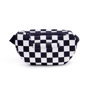Custom Printed Neoprene Bum Bags Waterproof Crossbody Sling Purses for Women Men with Zipper Closure Custom Checkered Fanny Pack - Product Image 3