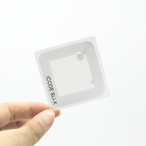 ISO15693 13.56mhz <strong>Rfid</strong> Library <strong>Tag</strong> HF Book Sticker <strong>ICODE</strong> <strong>SLI</strong> X / X2 Adhesive Coated Paper <strong>RFID</strong> <strong>Tags</strong> 50*50MM - Product Image 5