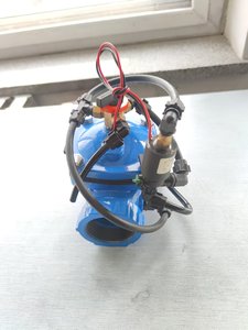 Van điều khiển điện từ sắt dễ uốn 3 ''với cấu trúc màng cuối có ren thẳng cho các ứng dụng nước và tưới - Product Image 5