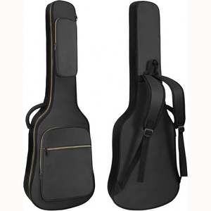 Échantillon gratuit, vente en gros directe d'usine, guitare acoustique, sac en coton ajouté, sac de transport professionnel pour guitare, support dorsal - Product Image 1