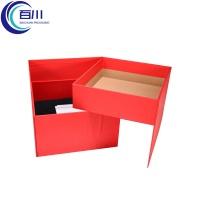 Caja de Regalo de Papel Especial Personalizada, Elegante y Lujosa, con Lámina Dorada de Doble Capa, Caja de Embalaje Rígida para Velas o Productos Cosméticos