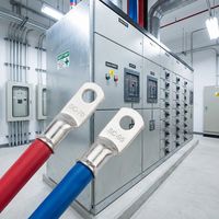 Vente en gros de cosses en cuivre étamé toutes tailles SC10 SC16 SC25 SC35 SC50 SC70 SC95, bornes annulaires robustes, connecteurs de câbles de batterie