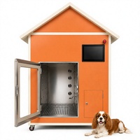 Máquina Automática de Lavado de Mascotas de Autoservicio, Estación de Lavado de Perros con Pantalla Táctil Inteligente, Sistema de Pago, Secado y Desinfección