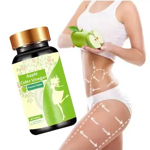 Delicious weight loss chewable tablets Apple Cider Vinegar Tablets GMP factory