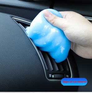 Gel Nettoyant Auto pour Tableau de Bord et Clavier, Bleu, 160g 200g, Pâte Nettoyante pour Voiture, Nettoyant Intérieur, Slime - Product Image 1