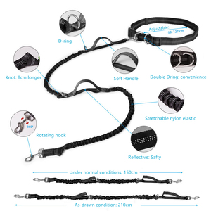 Multi Function Running Stretchable Running <strong>Dog</strong> Lead Reflective Adjustable <strong>Walking</strong> <strong>Belt</strong> <strong>Hands</strong> <strong>Free</strong> <strong>Dog</strong> Leash - Product Image 2
