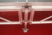 Scène portable en aluminium, hauteur réglable, scène de performance