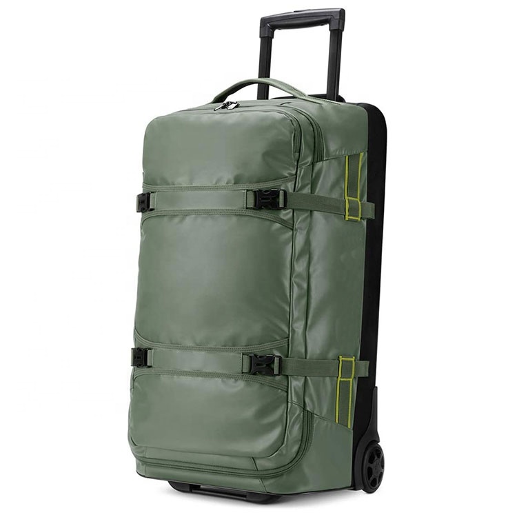 Rolling Duffel Duffle Suitcase Hybrid Soft Luggage Bags Wheeled