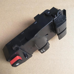 Conjunto de interruptor de cierre centralizado 35750-TM0-P01 para Honda City, botón pulsador de plástico negro - Product Image 1