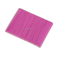Fanxing Kleurrijke Biologisch Afbreekbare Papieromwikkelde Draadbinders Kraft Papier Twist Tie voor Bakkerij Lollipop Brood Snoep Cadeautas Verzegeling