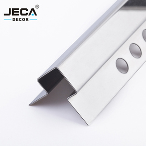 Foshan Factory JECA moderne coperture <span class=keywords><strong>angolari</strong></span> in metallo 304 in <span class=keywords><strong>acciaio</strong></span> inossidabile per piastrelle profili di protezione <span class=keywords><strong>angolari</strong></span> in <span class=keywords><strong>acciaio</strong></span> inossidabile - Product Image 2