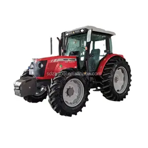 Tractor de ruedas de granja nuevo/usado/de segunda mano con motor Perkins Massey buenas condiciones precio bajo 120cv 4x4WD