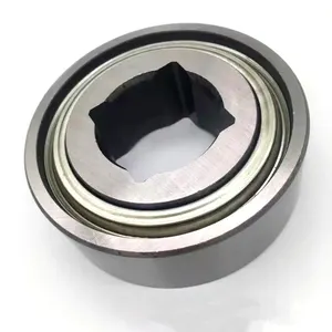 Square Hole Bearings W208PPB8 For Agricultural Machines Ball Hexagon Bearing W208PB8
