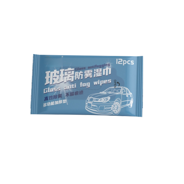 OEM Wholesale Household Multi-functional Disposable Cleaning Car Glass Anti-fog Wipes