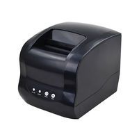 Imprimante d'étiquettes thermiques directes commerciale HZTZ XP-365B 80 mm USB + interface couleur noire pour codes-barres – En stock