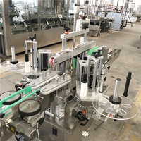 Machine d'étiquetage automatique de bouteilles de boissons TN-2 électrique entièrement automatique avec écran tactile, moteur servo et alimentation automatique