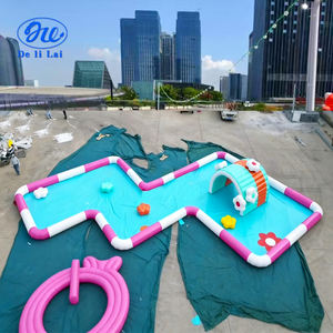 Piscina Inflable Comercial Resistente para Fiestas Acuáticas Infantiles de Verano, Instalación de Entretenimiento al Aire Libre - Product Image 1