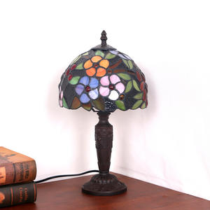 Estilo Nórdico Retro para Tiffany & Co. Lámpara de Mesa de Exportación, Creativa, de Vidrio, para Dormitorio, Comedor y Escritorio, Lámpara de Noche Acogedora - Product Image 3