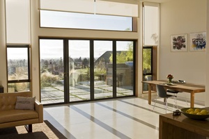 Porte pliante en aluminium, facile à pousser <span class=keywords><strong>et</strong></span> à tirer, glissement fluide, pour salon de thé, café, balcon - Product Image 3