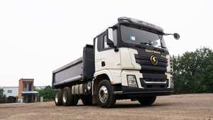 SHACMAN 6x4 10轮自卸车自卸车工程运输用新型重型卡车柴油左转向 - Product Image 3