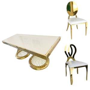 मैकडॉनल्ड्स और कुर्सियों Mdf बोर्ड शीर्ष सेट दौर शादी Melamine मर्सिडीज Viano गड़बड़ धातु आधार कुर्सियां पैर चिकित्सा भोजन टेबल - Product Image 2