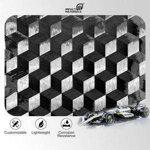 Tessuto in Fibra di Carbonio <span class=keywords><strong>T700</strong></span> Ultraleggero 24k200g, Tessuto a Trama Allungata per Valigie, Auto, Borse in Feltro, Uso Esterno e Decorazione Domestica - Product Image 3