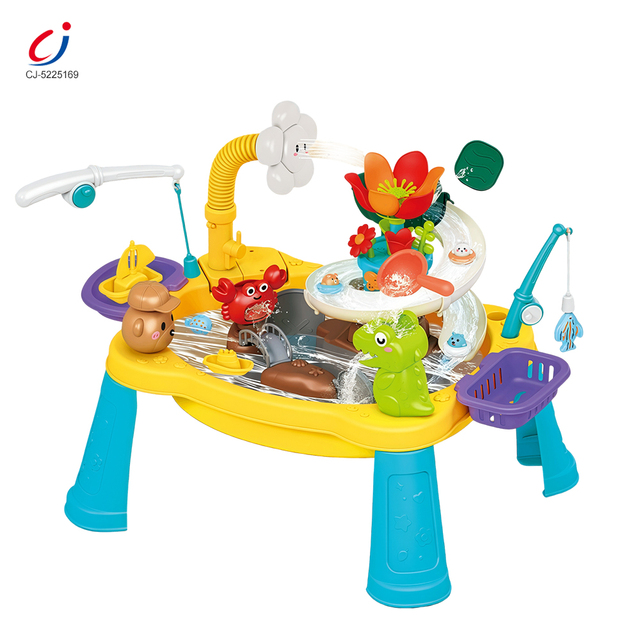 Chengji Wholesale Summer Beach Toys Electric Multifunctional New Arrivals Summer Toys Kids Sand and Water Table for Toddlers