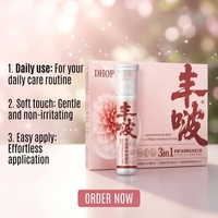 Fengbo Papaya Kudzu Triple Action Liquide Oral & Comprimés Soin des Seins pour Femmes Collagène Peptide
