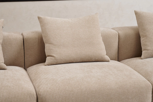 Conjunto de Sillones Reclinables Modernos de Lujo de 3 Plazas, Muebles para el Hogar Rellenos de Esponja para Sala de Estar y Dormitorio - Product Image 4