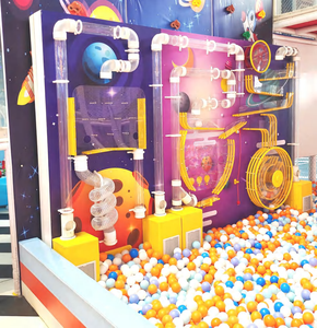 Attrezzatura per Parco Giochi al Coperto per Bambini, Pannello Interattivo con Palline per Sala Sensoriale e Parco Divertimenti - Product Image 4