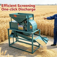 Machine de tri vibratoire à haute efficacité pour grains de maïs, nettoyeur et cribleur à air pour l'usine de transformation d'aliments pour volailles du Myanmar