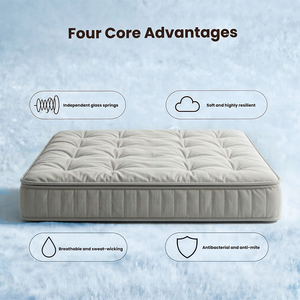 Best Selling Hybrid <b>Mattress</b> Individual Pocket Spring Cooling Gel <b>Foam</b> Vacuum Packed Bed in Box Master Bed Home - Product Image 4