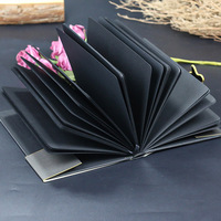 Carnet créatif en carton noir A5 avec pages intérieures en papier ciel étoilé, carnet de graffiti DIY, boucle magnétique, journal, cadeau