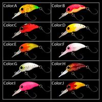 Vente en gros de leurres artificiels mini crankbait pour la pêche au brochet, au bar et à la truite, 28 mm 2,6 g et 35 mm 4,2 g, pour la pêche en eau douce et en eau salée.