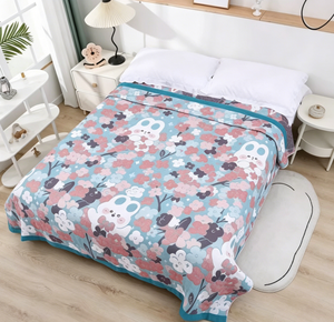 Couverture - Adorable <span class=keywords><strong>petit</strong></span> <span class=keywords><strong>lapin</strong></span> avec motif floral - Product Image 3