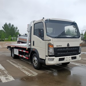 Hot Sale Sinotruk HOWO 5 Ton <b>Flatbed</b> Car Carrier with Strong Hydraulic Loading System - Product Image 5
