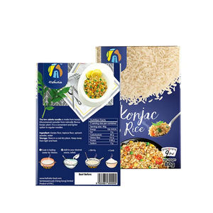 Kurutulmuş Konjac pirinç <span class=keywords><strong>Vegan</strong></span> düşük karbonhidrat yüksek lif hazır gıda kutu veya çanta içinde paketlenmiş yetişkinler ve çocuklar için Kosher sertifikalı 80g - Product Image 6