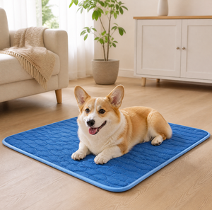 ZT Petrico Kennel Dog Bed <b>Mat</b> Four Seasons Universal Pet <b>Mat</b> Summer Ice <b>Mat</b> <b>Small</b> Dog Teddy Bear Sleeping Breathable Waterproof - Product Image 3