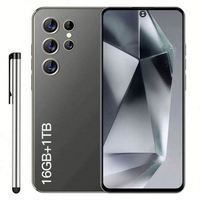 Livraison gratuite, téléphone S25 Ultra, 16 Go + 512 Go, 48 MP + 64 MP, déverrouillage facial, écran complet, téléphone portable Android, 6,7 pouces, téléphone mobile intelligent
