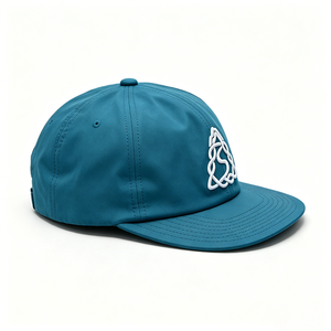 Gorra Unisex de 6 Paneles con Cierre a Presión, Bordado de Nudo Celta, Estilo Hip Hop Urbano, Tela de Lona - Product Image 3