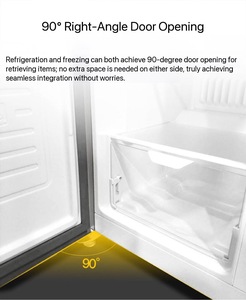 ODM Double Door Side by 421L Air Cooling Frost Free Refrigerator Computer Control American Style <b>Fridge</b> for Home Large Capacity - Product Image 4