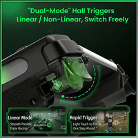Nuevo Controlador de Juegos Móvil Extensible AB05 Tipo-C con Joystick de Efecto Hall y Turbo para Teléfonos y Tabletas Android e iOS