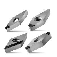 Plaquette d'insertion indexable personnalisable PCD CBN, outil de tournage en carbure pour acier trempé, alliage d'aluminium, tournage CNC intensif