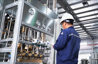 Bouteille de gaz argon haute pureté 99,999 %, 200 bars, pour soudage industriel, avec valve et bouchon