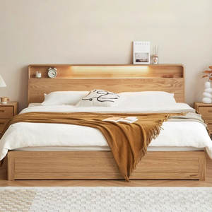 Кровать для хранения из дубового дерева - Product Image 1