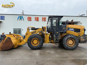 لودر عجلات مستعمل طراز SEM 655F مع محرك كاتربيلر ونظام هيدروليكي عالي الكفاءة وحمولة مقدرة 6300 كجم موديل 2023 - Product Image 2